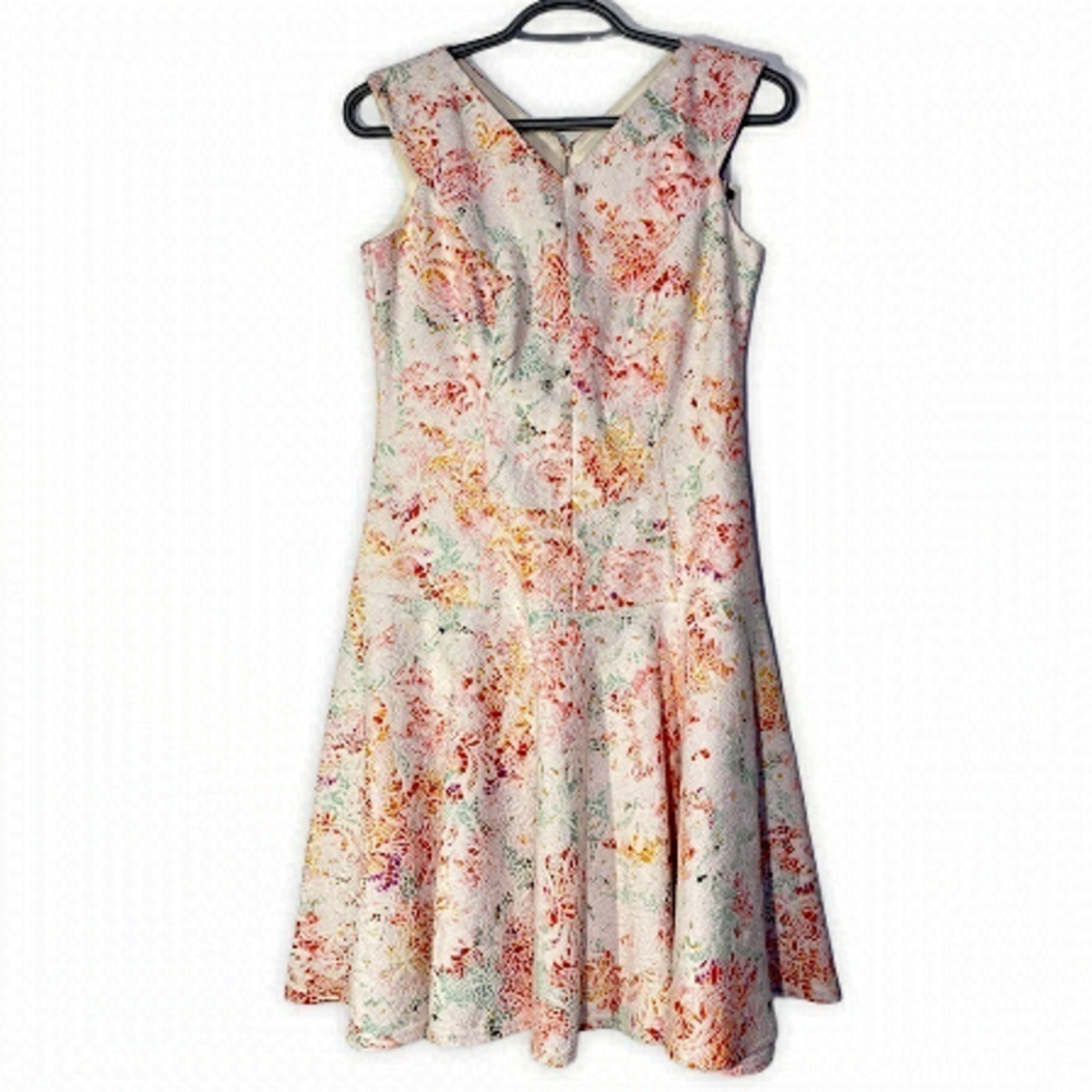 🍋NWT Ann Taylor LOFT Sleeveless Floral Dress - Picture 1 of 8